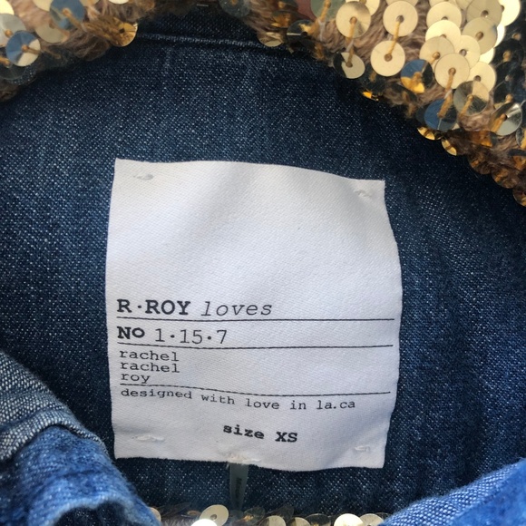 RACHEL Rachel Roy Denim Boyfriend Shirt - Picture 4 of 8